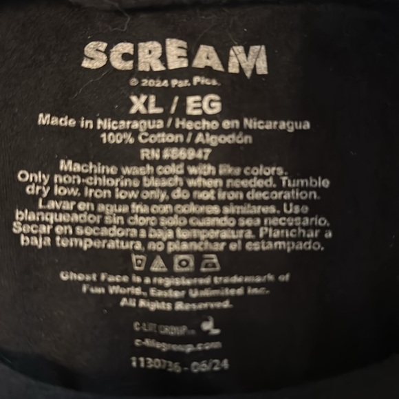 Scream Movie T Shirt Halloween T Shirt Scream Horror Movie Shirt - Picture 2 of 2